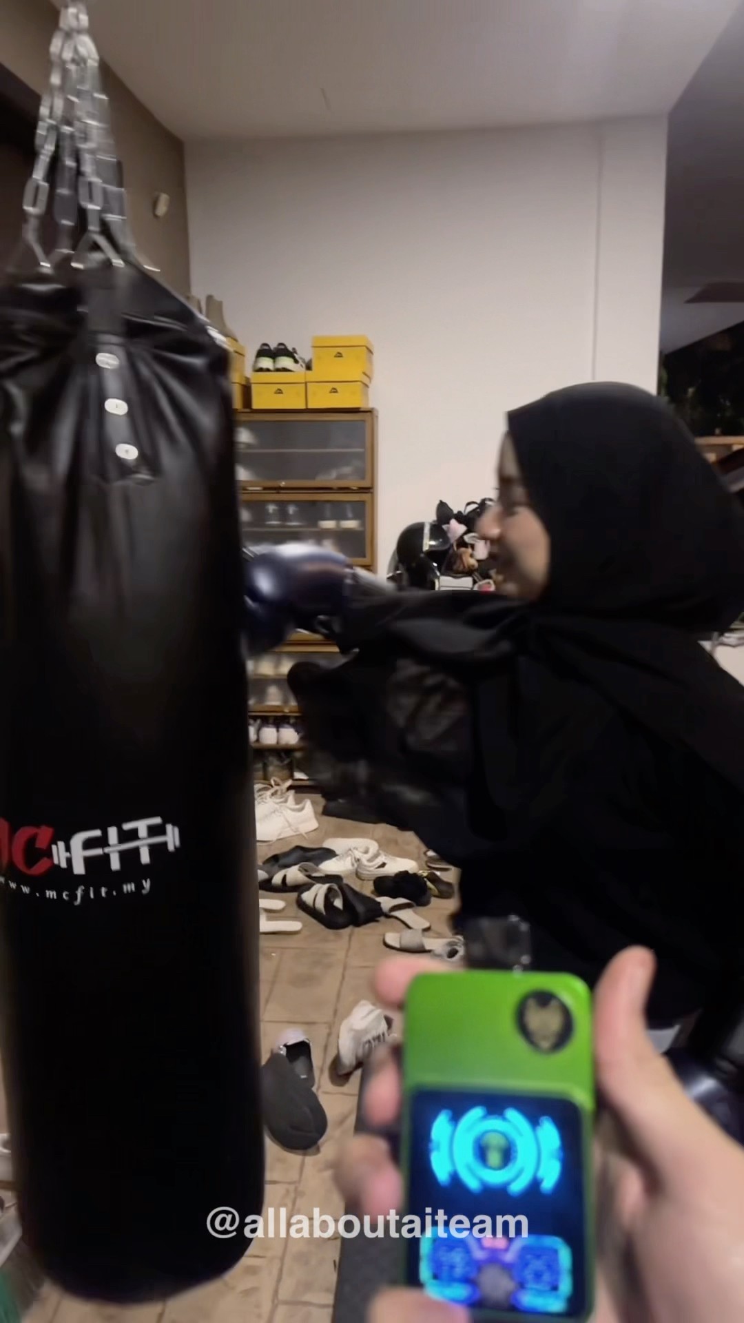 Nuha Nak Ikut Boxing Jugak! Nasib Muka Matwe Tak Jadi Mangsa ? #aisafwan #nuha #aiteam